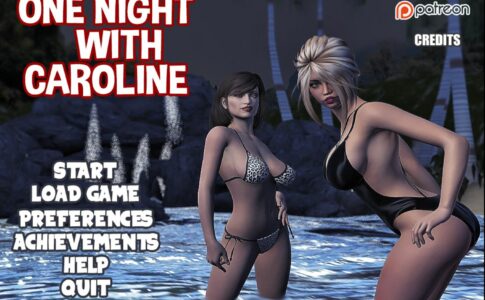 One Night With Caroline Adult Game Cover