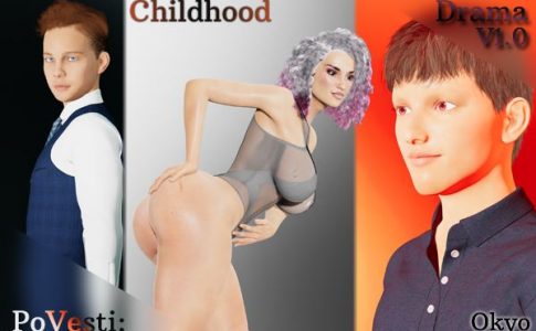 PoVesti Childhood Drama Adult Game Cover