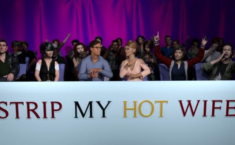 Strip My Hot Wife Adult Game Cover