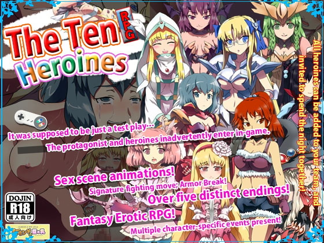 RPGM] The Ten Heroines - vFinal by Almonds & Big Milk Adult Porn Game  Download Free For Android and PC