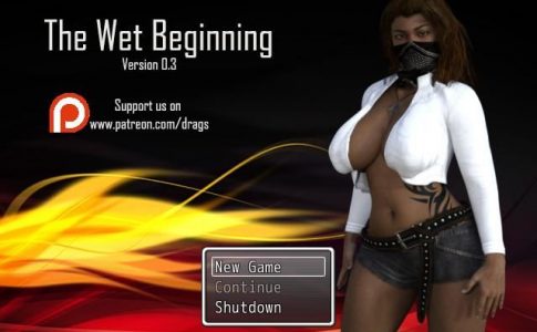 The Wet Beginning Adult Game Cover