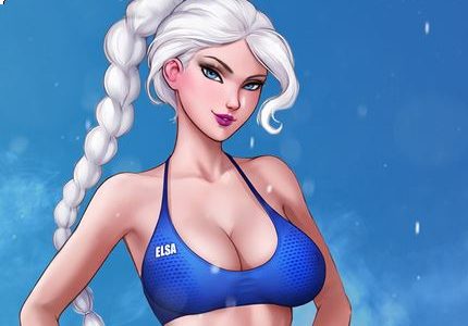 Train Your Ass With Elsa Adult Game Cover