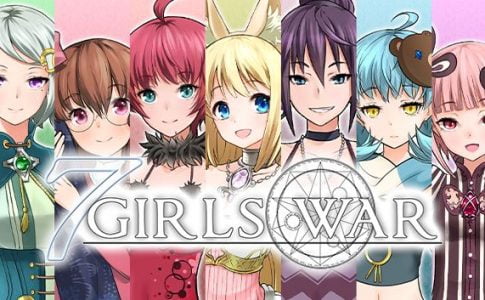 7 Girls War Adult Game Cover
