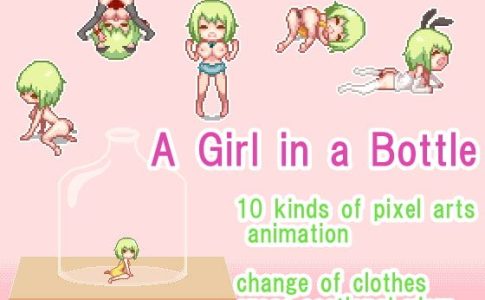 A Girl In A Bottle Adult Game Cover