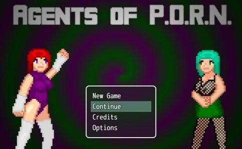 Agents of P.O.R.N Adult Game Cover