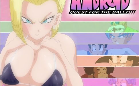 Android 18 quest for the balls Adult Game Cover