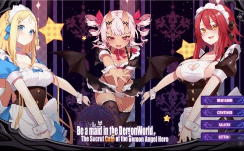 Be a maid in the Demon World The Secret Cafe of Demon Angel Hero Adult Game Cover