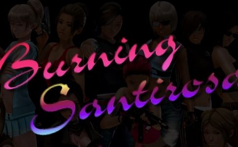 Burning Santirosa Adult Game Cover