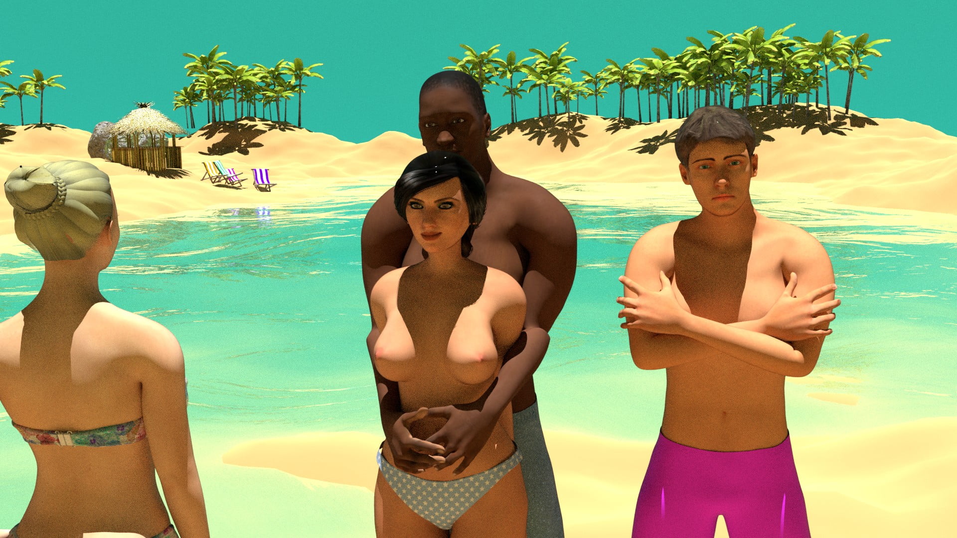Ren'Py] Deserted Island Dreams - v0.42 by DeDagames 18+ Adult xxx Porn Game  Download