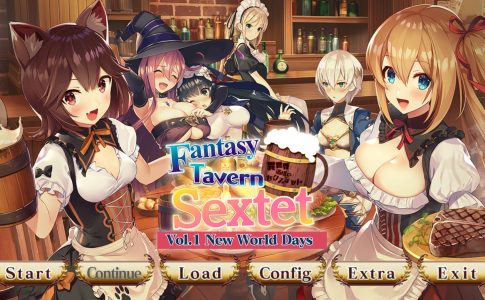 Fantasy Tavern Sextet Vol.1 New World Days Adult Game Cover