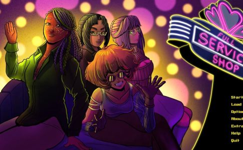 Full Service Shop Adult Game Cover