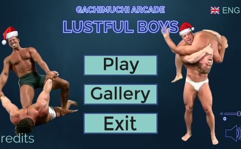 Gachimuchi Arcade Lustful Boys Adult Game Cover
