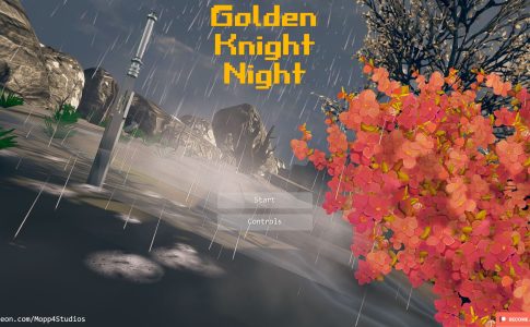 Golden Knight Night Adult Game Cover