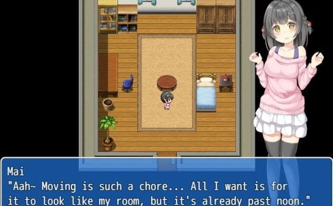 Hypnosis App Apartment ~What Showing My Pussy is the Standard Greeting Here, Right~ Adult Game Screenshot (1)