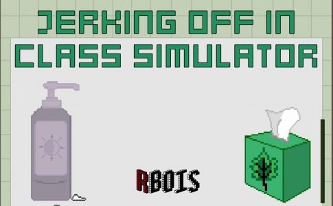 Jerking Off In Class Simulator Adult Game Cover