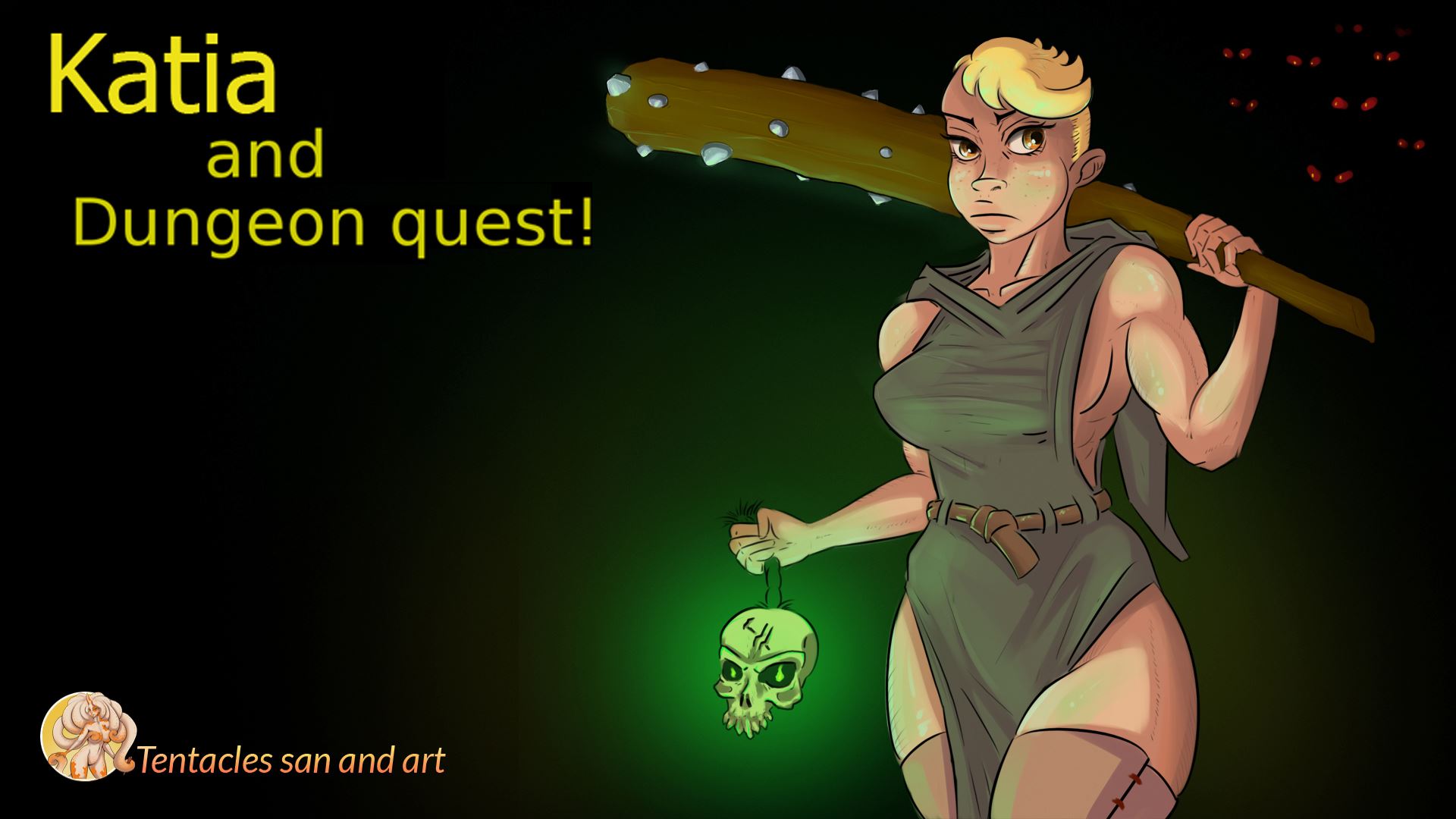 RPGM] Katia and Dungeon quest! - v0.13 by Tentacles san and art 18+ Adult  xxx Porn Game Download