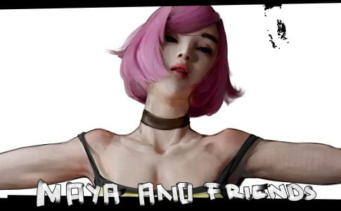 Maya and Friends Adult Game Cover