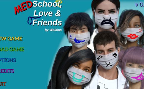 Medschool, Love and Friends Adult Game Cover