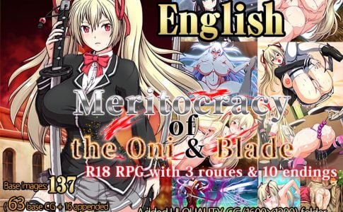 Meritocracy of the Oni And Blade + Append Adult Game Cover