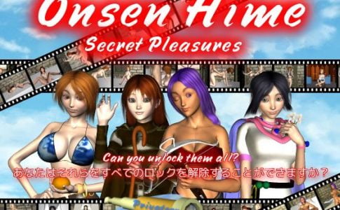 Onsen Hime Secret Pleasures Adult Game Cover