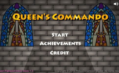 Queen’s Commando (Nudity Cheat Version) Adult Game Cover