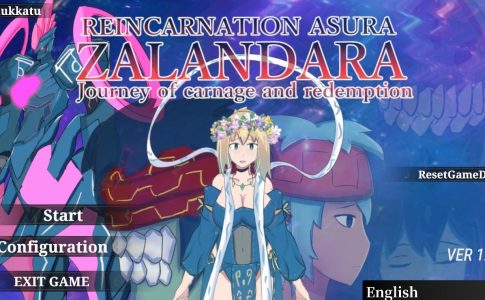 REINCARNATION ASURA ZALANDARA Journey of carnage and redemption Adult Game Cover