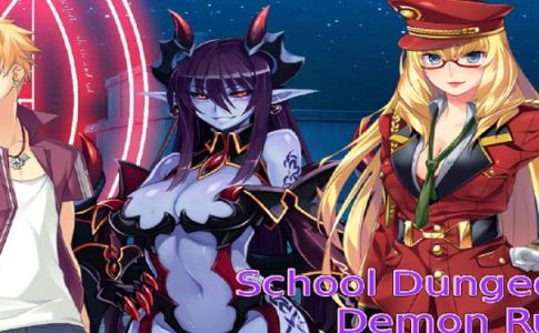School Dungeon Demon Run Adult Game Cover