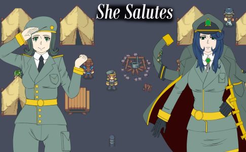 She Salutes Adult Game Cover
