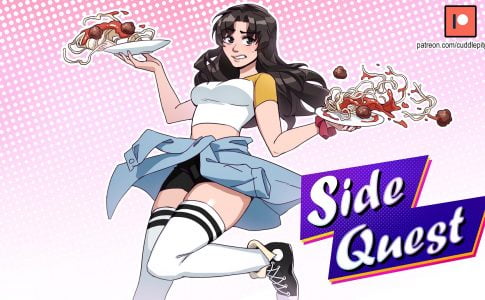 Side-Quest A Date with Phoebe! Adult Game Cover