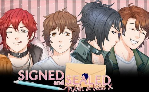 Signed and Sealed With a Kiss Adult Game Cover