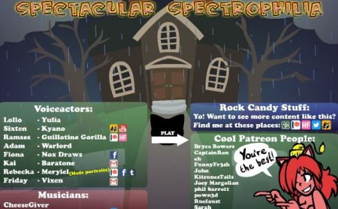 Spectacular Spectrophilia Adult Game Cover