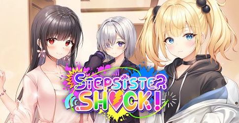 Stepsister Shock! Sexy Moe Anime Dating Sim Adult Game Cover