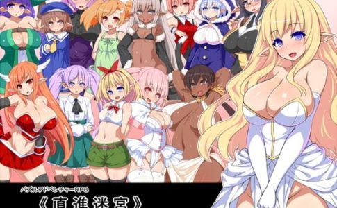 Straight Through Maze Save Captured Elves with H Adult Game Cover