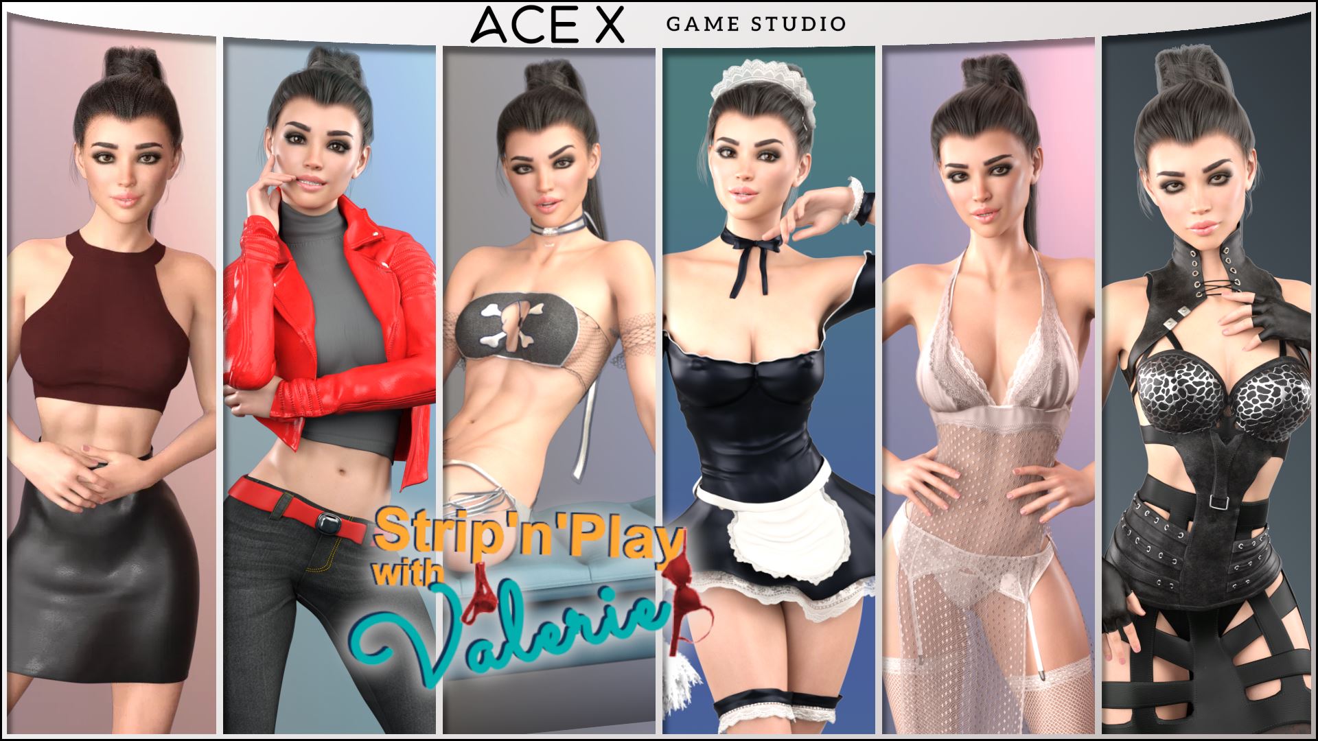 Download Play Porn - Strip n Play with Valerie Ren'Py Porn Sex Game v.1.1s Download for Windows,  MacOS, Linux, Android