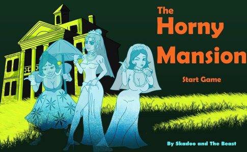 The Horny Mansion Adult Game Cover