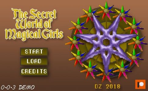 The Secret World of Magical Girls Adult Game Cover