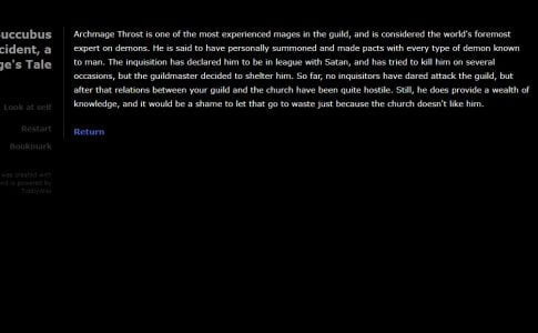 The Succubus Incident a Mage’s Tale Adult Game Cover