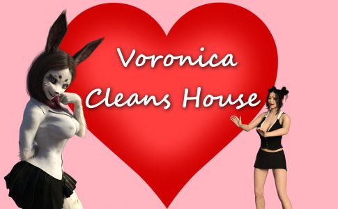 Voronica Cleans House a Vore Adventure Adult Game Cover