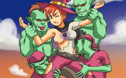 Witch Zoe Hentai Shuffle Adult Game Cover