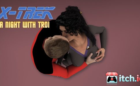 X-Trek A Night with Troi Adult Game Cover