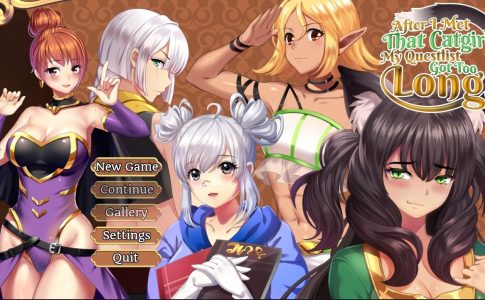After I met that catgirl, my questlist got too long! Adult Game Cover