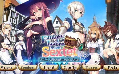 Fantasy Tavern Sextet -Vol.2 Adventurer's Days Adult Game Cover