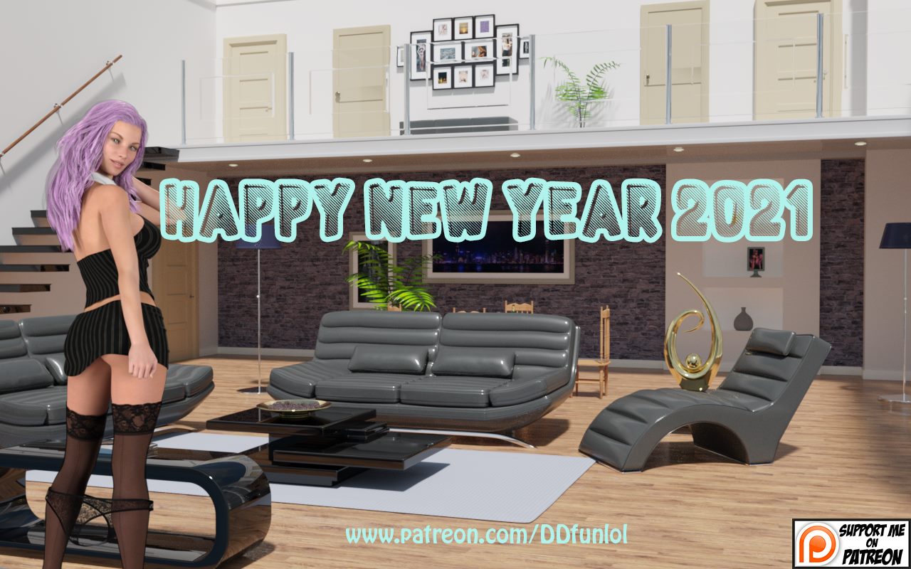 RPGM] Happy New Year 2021 - vFinal- Fix by DDfunlol 18+ Adult xxx Porn Game  Download