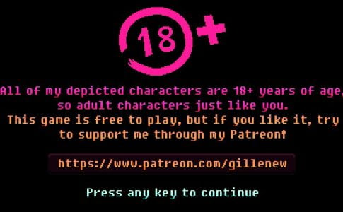 Nightcall Sex Dojo Adult Game Cover