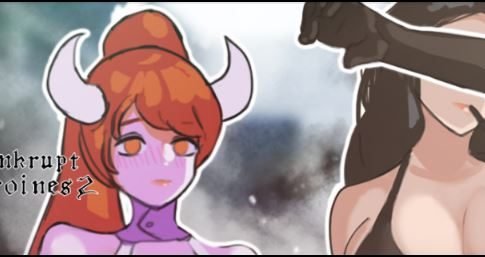 Bankrupt Heroines 2 Adult Game Cover