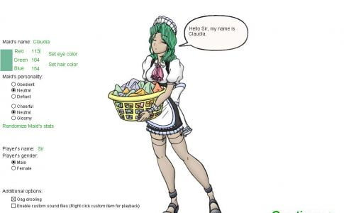Maid for Bondage Adult Game Cover