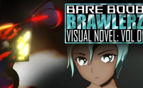 Bare Boob Brawlerz Visual Novel Vol 1 Adult Game Cover