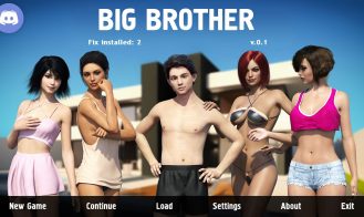 Big Brother: Ren’Py  Remake Story - 1.01 Fix 1 18+ Adult game cover