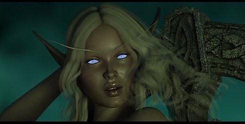 Forsaken Queen of the Damned Adult Game Cover