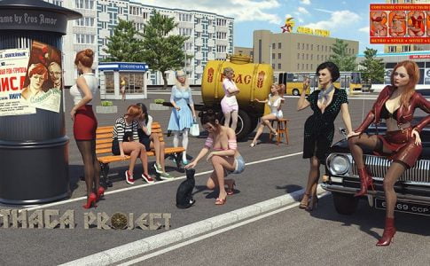 RSSU Retro Style Soviet Undies Case#1 Ithaca Project Adult Game Cover